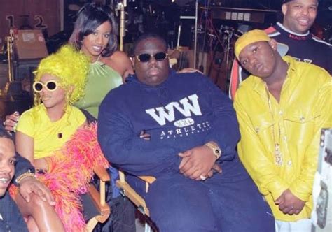Lil Kim Biggie And Lil Cease At The The Notorious Big