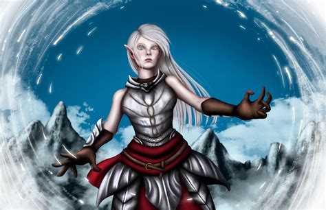 Artstation Snow Elf The Elder Scrolls Skyrim Concept