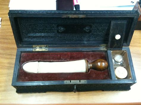 your mercenary victorian era antique dildo