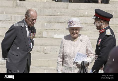 The Queen Attends The 70th Anniversary Of Vj Day Service Of