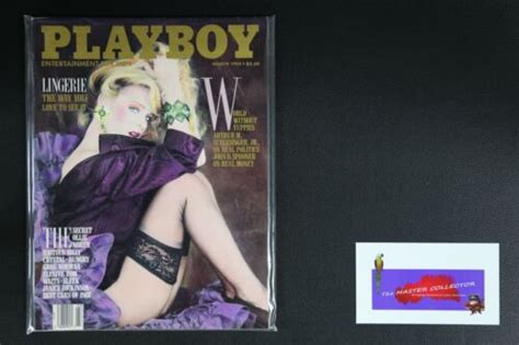 Playboy Magazine Mar Lingerie Susie Owens Ollie North Ebay