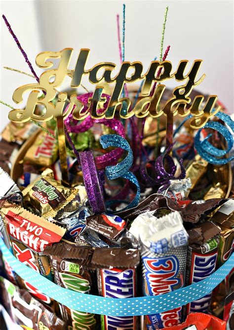 If you are looking for birthday gift ideas for chocolate lovers then you have definitely come to the right place! How to Make a Chocolate Candy Cake (With images ...