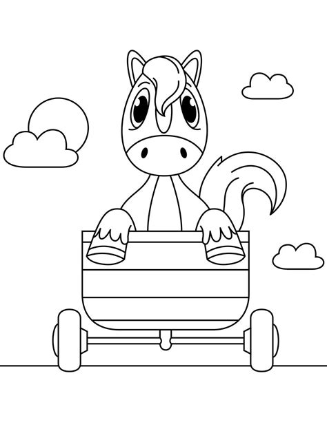 26 Best Ideas For Coloring Horse And Carriage Coloring Pages