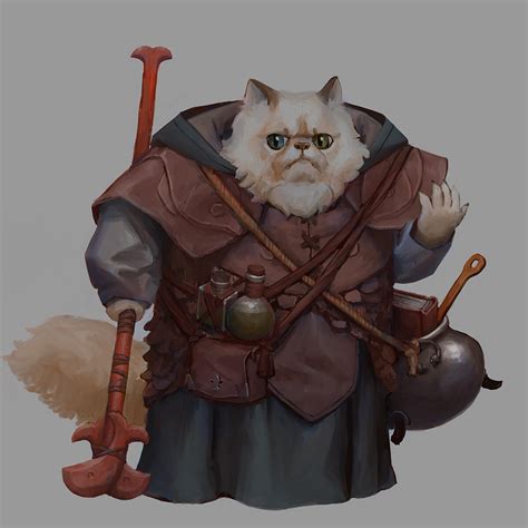 Artstation Cat Wizard Yuriy Georgiev Magician в 2019 г