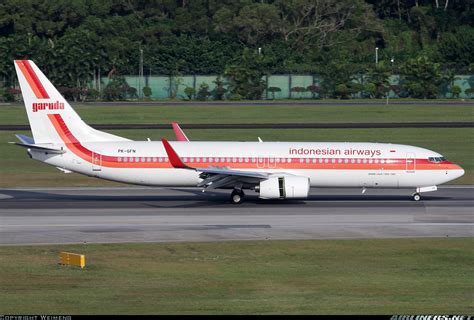 Boeing 737 86n Garuda Indonesian Airways Aviation Photo 2102289