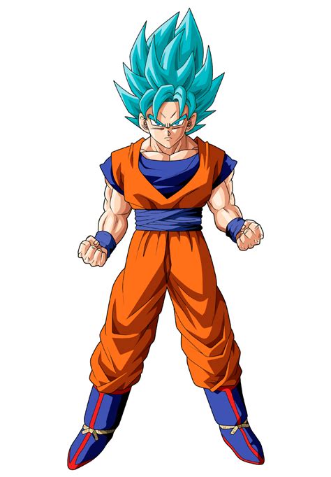 A saiyan is able to achieve this this state through a combination it takes super saiyan 2's power and multiplies it. Super Saiyan Blue Goku by BrusselTheSaiyan on DeviantArt