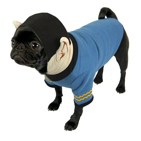 Star Trek Spock Costume Dog Hoodie Dog Costumes Dog Costume Pet
