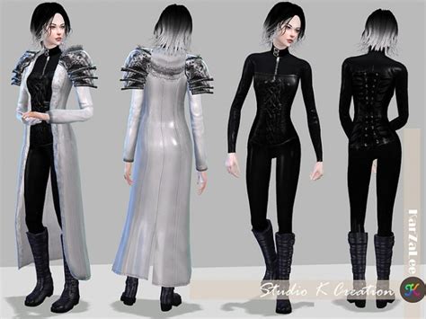 Underworld Blood Wars Full Outfit At Studio K Creation Sims 4 Updates