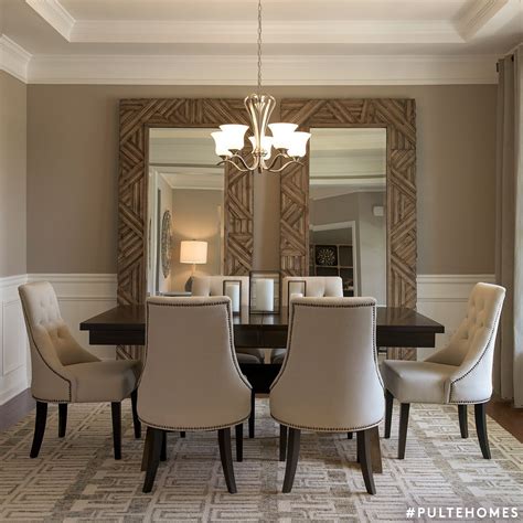 Mirrors In Dining Room Apartment Layout