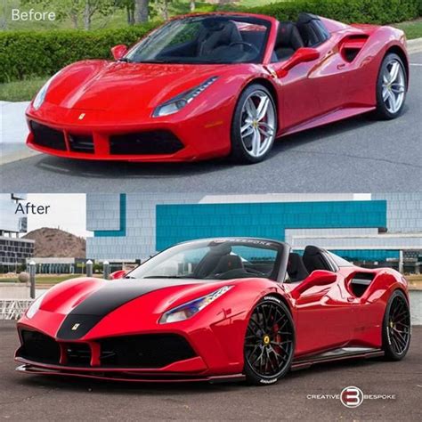Check Out The Transformation Of Ferrari 488 Gtb With The Body Kit From