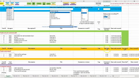 Excel Task Tracker Template For Your Needs