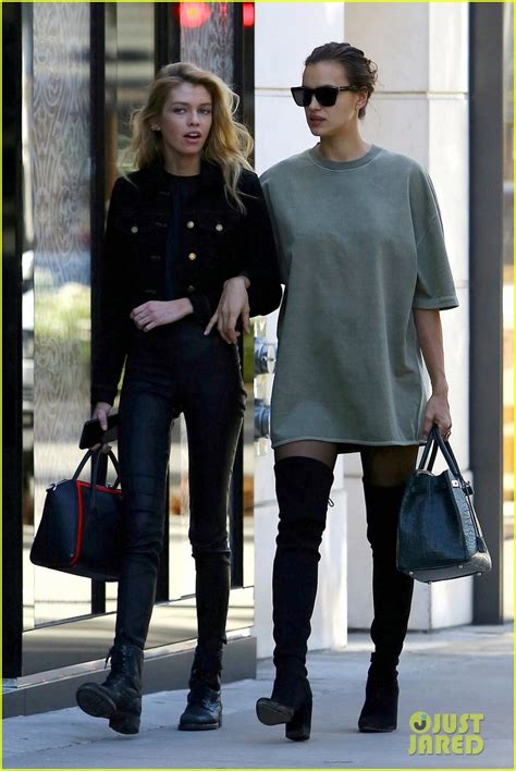 Full Sized Photo Of Pregnant Irina Shayk Goes Shopping With Stella