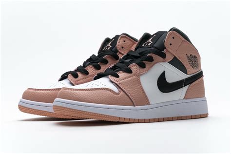 Nike air force 1 shadow. BootsMastersLin Jordan 1 Mid Pink Quartz (GS)，555112-603 ...