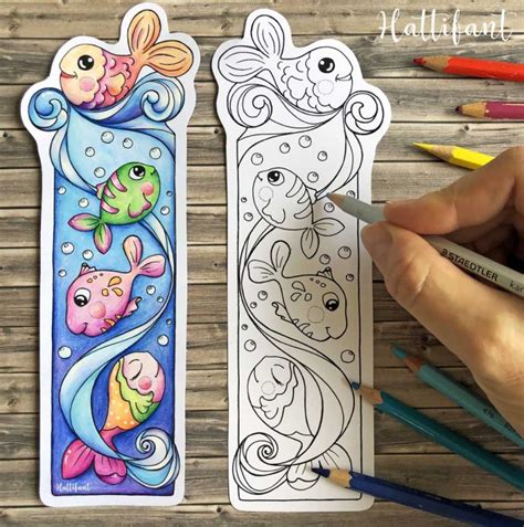 Bookmark Ocean To Color Hattifant