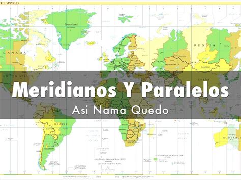 Detalle Imagem Planisferio Meridianos Y Paralelos Con Nombres Sexiz Pix