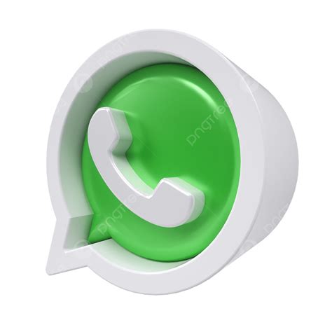 Whatsapp3d Icon Whatsapp 3d Software Png Transparent Clipart Image