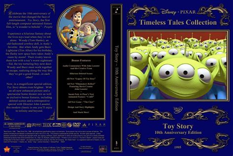 Toy Story 10th Anniversary Edition Movie Dvd Custom Covers Toy