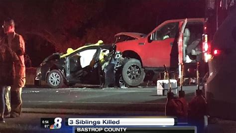 Three Texas Siblings And Friend Killed In Car Crash