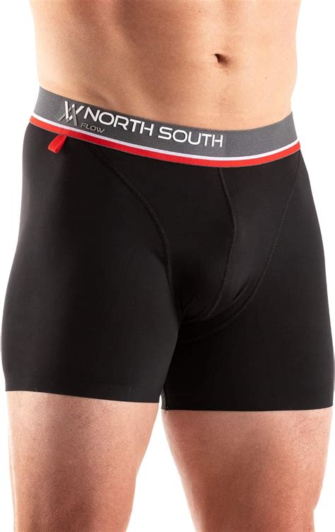 North South Underwear Mens Athletic Performance Boxer Briefs Premium