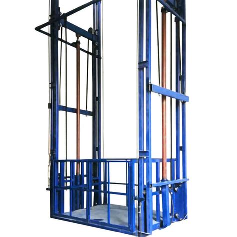 Hydraulic Warehouse Vertical Industrial Cargo Lift Tuhe Lift