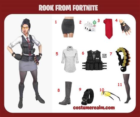 How To Dress Like Fortnite Rook Costume Guide Diy Fortnite Rook Outfit