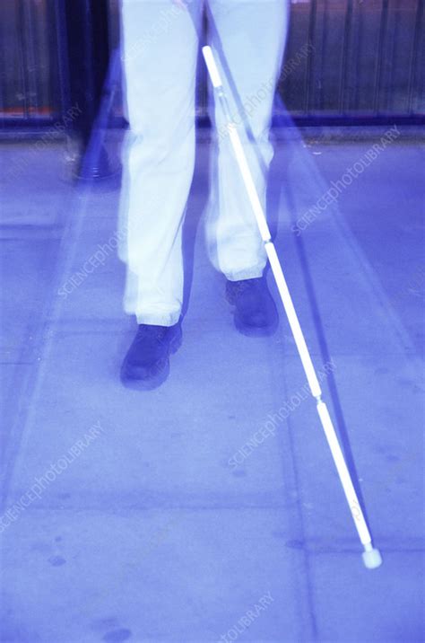 Blind Man Walking Stock Image M3610062 Science Photo Library