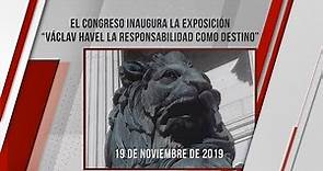 El Congreso inaugura la exposición “Václav Havel: la responsabilidad como destino”