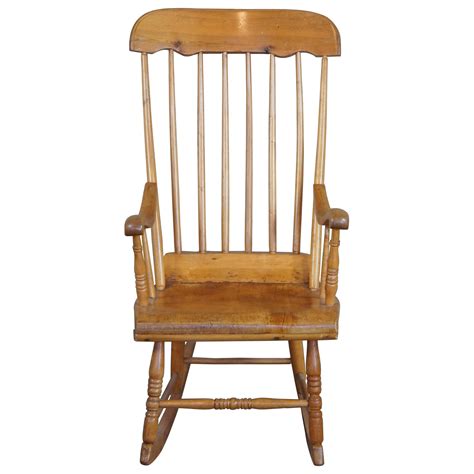 An Antique Hand Carved Skeleton Rocking Chair At 1stdibs