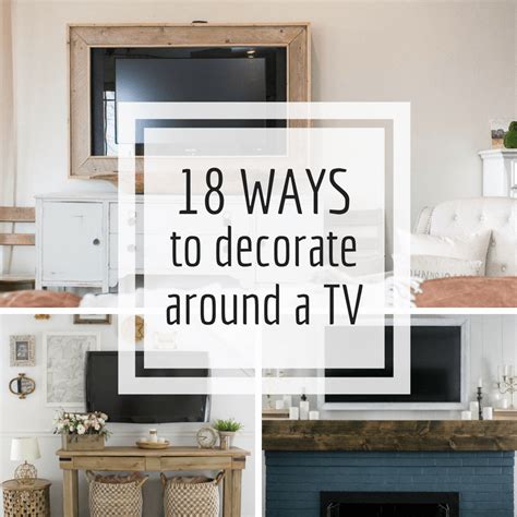 18 Stunning Ways To Decorate Around A Tv Twelve On Main