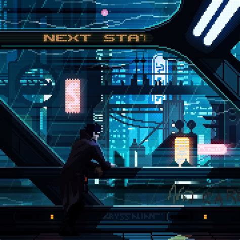 Cyberpunk City Rpixelart