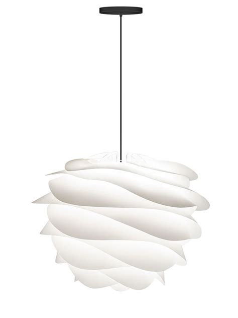 The lamp emits a soft diffused light. Luster závesný VITA Carmina, biela | DESIGN OUTLET