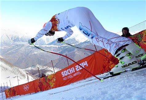 2014 Winter Olympics Mens Downhill Starts In A Mens Downhill