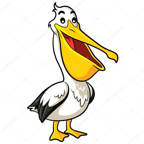 Pelican Cartoon — Stock Vector © Rubynurbaidi 58402649