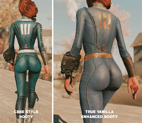 Unzipped Vault Suit Vanilla Body Conversions By Femshepping At