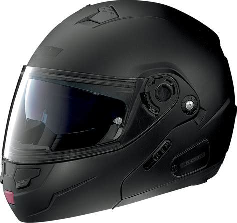 Nolan N90 N Com Modular Motorcycle Helmet Flat Black