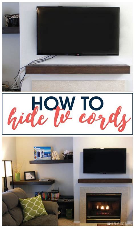 How To Hide Tv Cords There Is Nothing That Messes Up A Beautiful