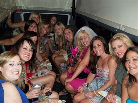 another group of girls having a bachelorette party at put in bay ohio they are on the way