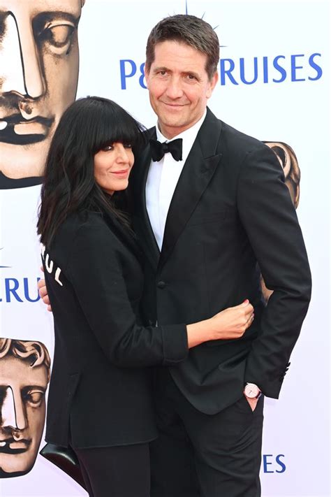 claudia winkleman and husband kris look loved up in rare public appearance