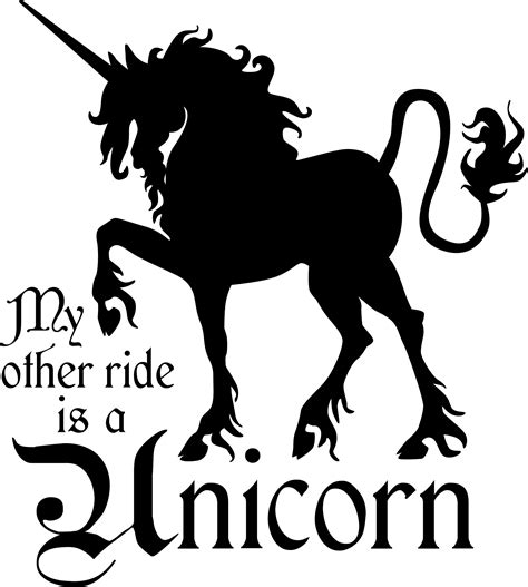 Vinyl Sticker Unicorn Sticker Unicorn Decal Unicorn Car Sticker