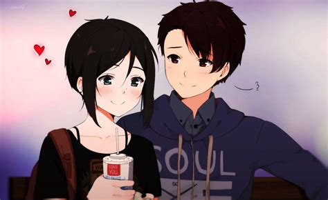 Anime Cute Boy Abd Girl