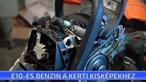 However, when you're using gas with ethanol mixture in your outdoor power equipment, like lawn mowers, chainsaws, trimmers and leaf blowers, you run the risk of engine damage and incurring costly repairs. E10-es benzin a kerti kisgépekhez - YouTube