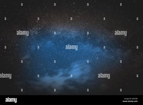 Galaxy Stars Night Sky Stock Photo Alamy