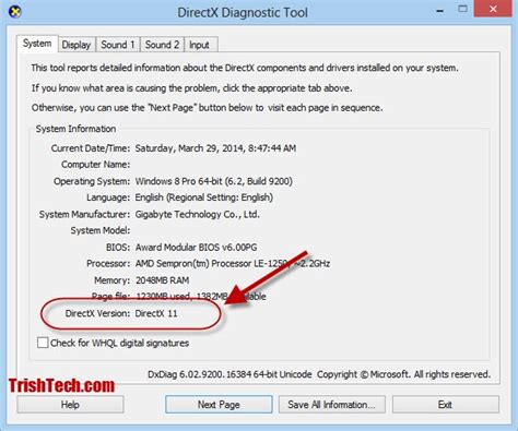 How To Check For Installed Directx Version In Windows