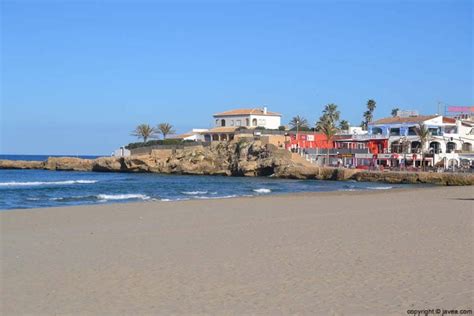 Punta De La Playa Del Arenal De Jávea Já Xà