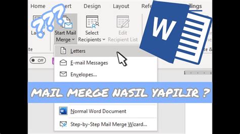 Ms Word Mail Merge Nas L Yap L R Youtube