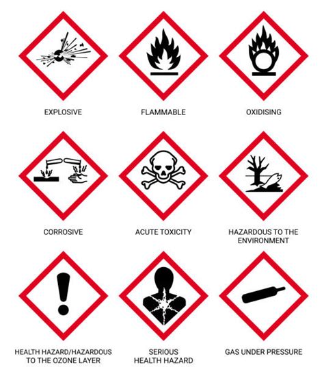 Chemical Hazard Sign Stock Photos Pictures And Royalty Free Images Istock