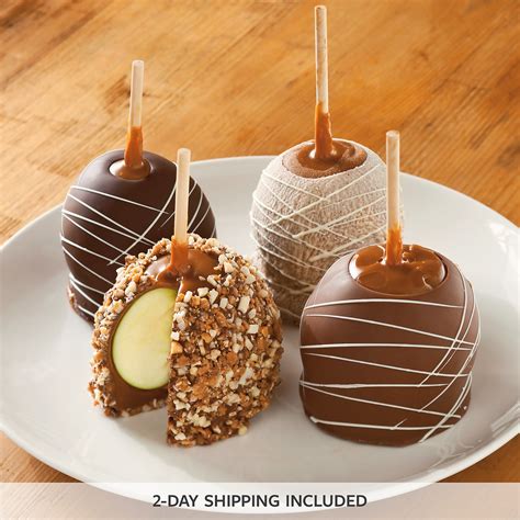 Chocolate Caramel Dipped Apples Chocolate Dipped T Harry And David