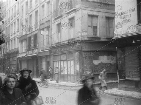 Paris rue Saint Denis Hôtel de prostitution 1946