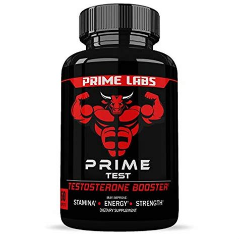 Prime Labs Mens Test Testosterone Booster Natural Stamina Endurance
