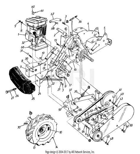 Mtd Roto Boss Parts Diagram For Rear Tine Tiller 44736 Hot Sex Picture